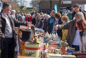 Ein Flohmarkt