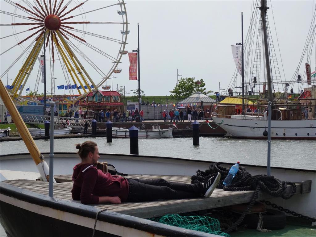 Zeit zum Chillen: Rüdiger Hoppmann hat diesen &quot;Sehmann&quot; gefunden, der ...