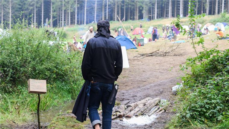 Zeitweise zelteten mehr als 1.500 Menschen im Harz. (Archivbild)