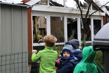 Zerstörter Kindergarten Regenbogen: Nach Brand neue Domizile für die Kinder