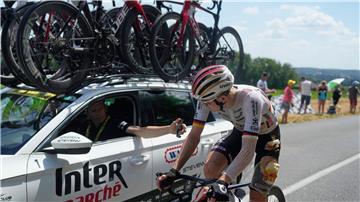 Zimmermann will die Tour trotz seines schweren Sturzes fortsetzen.