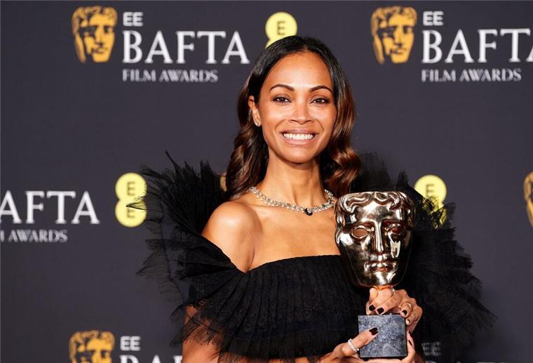 Bafta-Verleihung: „Konklave“ als Bester Film ausgezeichnet Zoe Zaldana wurde für „Emilia Perez“ als Beste Nebendarstellerin ausgezeichnet.