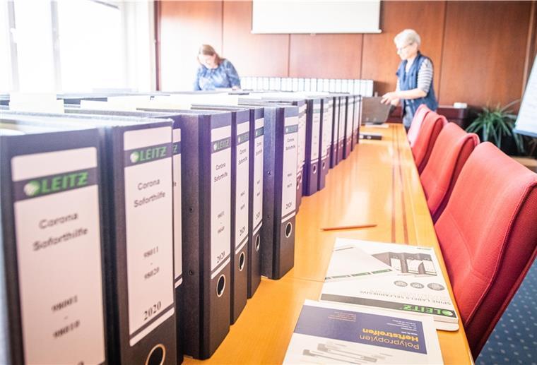 Zu Beginn der Pandemie türmten sich die Anträge auf Corona-Hilfen bei der Wirtschaftsförderungsgesellschaft BIS.
