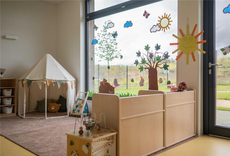 Wulsdorfs neue Krippe geht am 1. August an den Start - Noch sind Kita-Plätze frei Zu Beginn des neuen Kita-Jahres öffnet die Kindertagesstätte Minna-Kimm-Weg in Wulsdorf. Jeder Gruppenraum ist thematisch einem Tier zugeordnet.