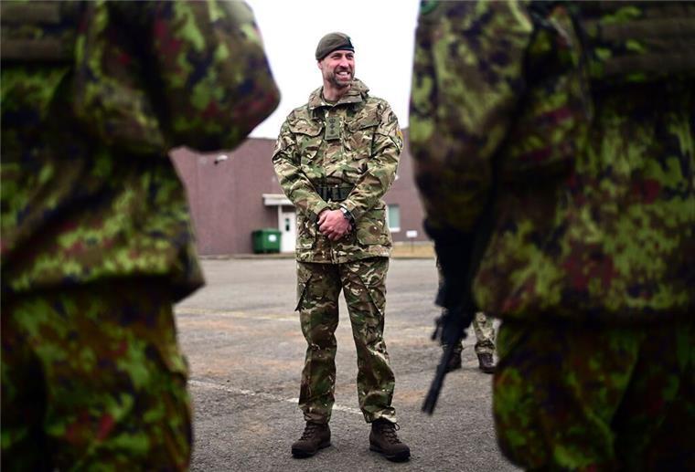 Zu Besuch in Estland: Prince William ist Colonel-in-Chief des dort stationierten Mercian-Regiments.
