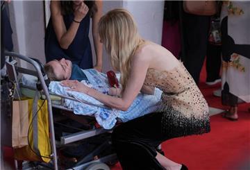 Zu dem Treffen kam es vor der Premiere von Nicole Kidmans neuem Film.