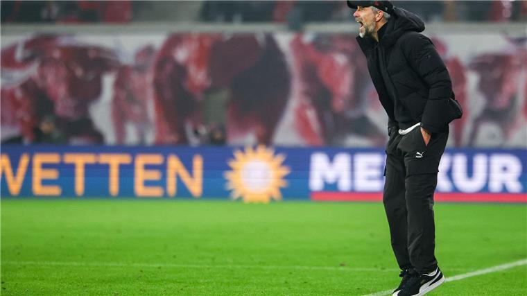 Leipzigs Trainer Rose sieht Belastung „mehr als grenzwertig“ Zuletzt lief für Marco Rose nicht alles nach Plan.