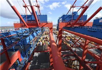 Container Hafen Bremerhaven