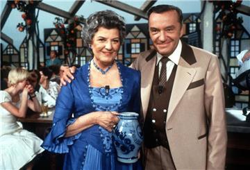 „Zum Blauen Bock“ war eine der erfolgreichsten TV-Sendungen im Nachkriegsdeutschland. (Archivbild von 1979 mit Heinz Schenk und Lia Wöhr) 