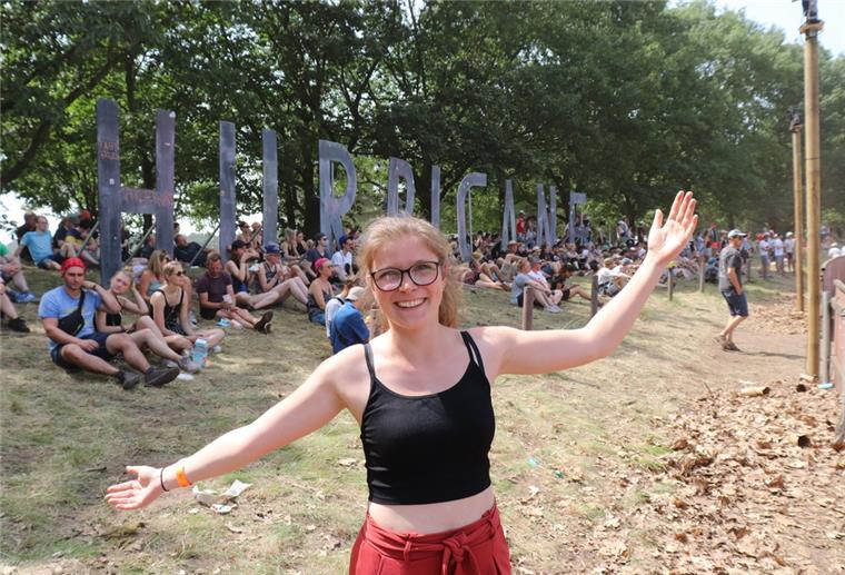 Zum ersten Mal auf dem Hurricane-Festival. Am Ende war eine Dusche ganz bitter nötig.