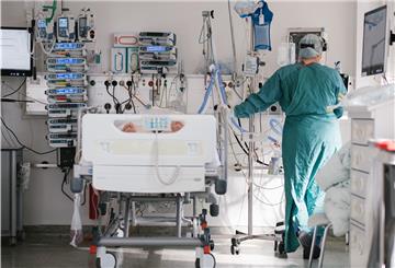 Ein Zimmer auf der Intensivstation.