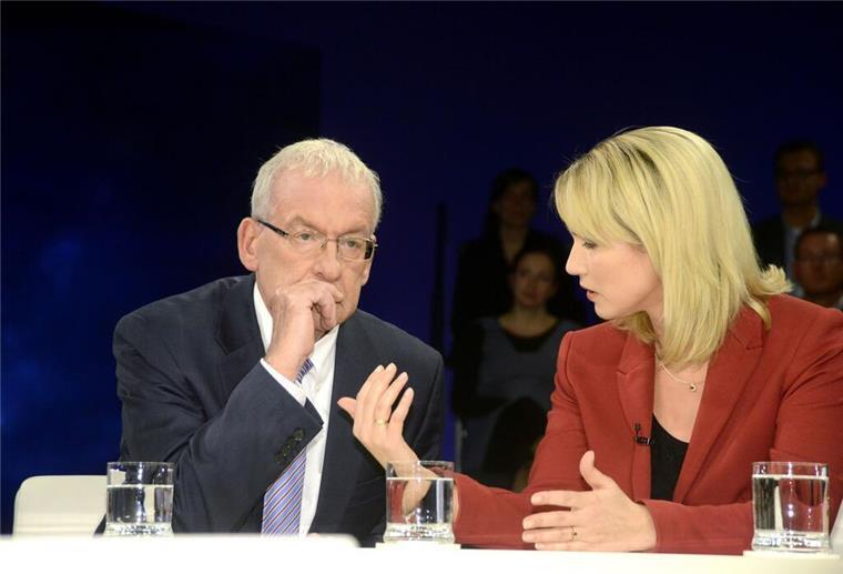 Zwegat war auch Gast in Talksendungen - wie hier bei „Maybrit Illner“ im Gespräch mit Manuela Schwesig. (Archivbild)