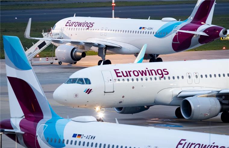 Eurowings-Maschine aus Hamburg kehrt um und landet in Hannover Zwei Eurowings-Maschinen mussten ihren Flug nach Spanien abbrechen und umkehren.