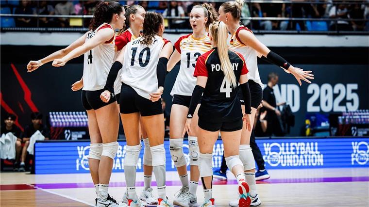 Volleyballerinnen im Achtelfinale - Gruppensieg soll her Zwei Spiele, zwei Siege: Die Deutschen stehen im Achtelfinale.