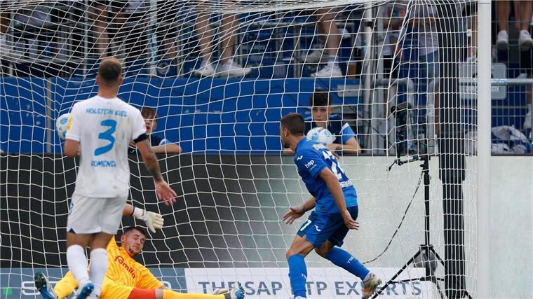 Kiel verliert Liga-Premiere bei stillen Hoffenheim-Fans Zweiter Treffer von Andrej Kramaric gegen Kiel